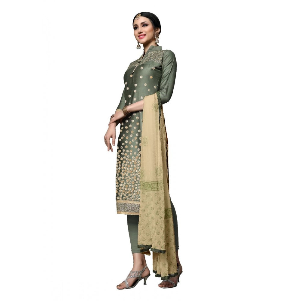 Cotton Unstitched Salwar-Suit Material With Dupatta