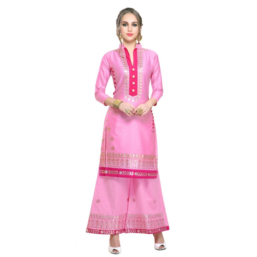 Cotton Unstitched Salwar-Suit Material With Dupatta