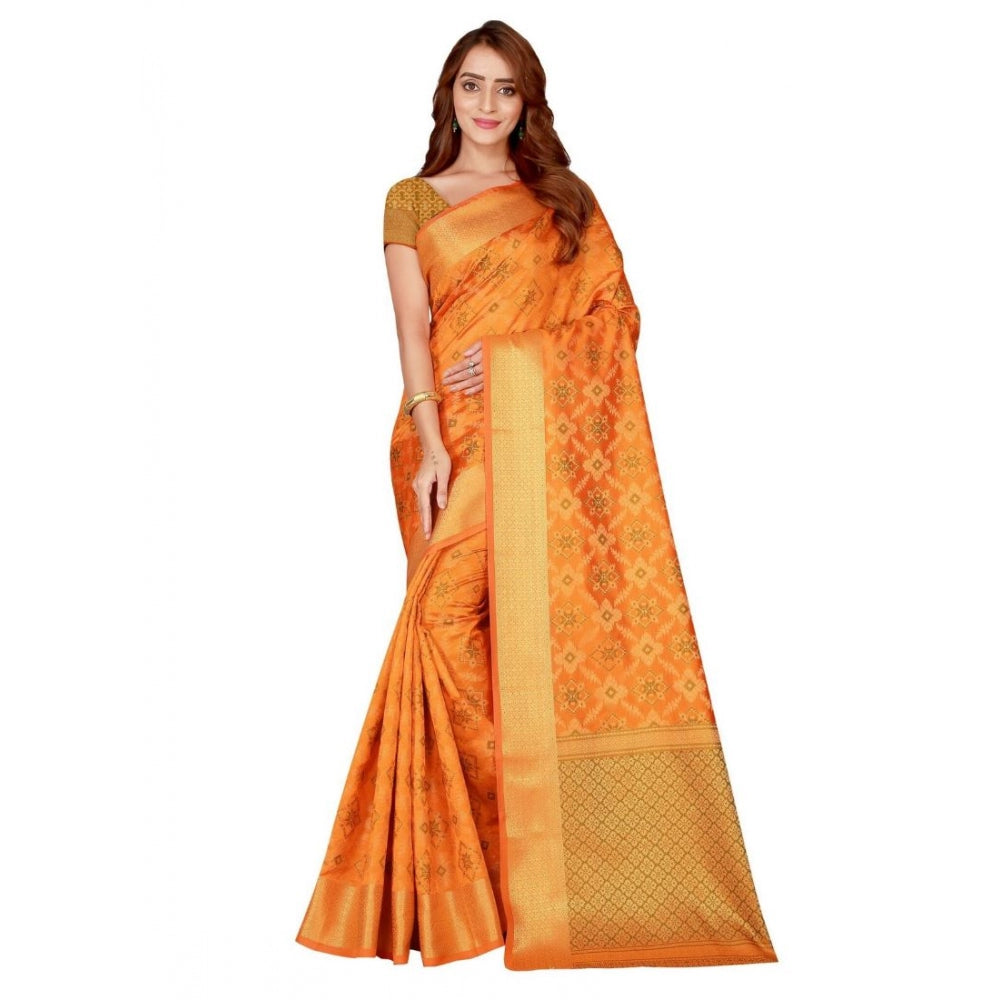 Kanjivaram Silk Saree with Blouse