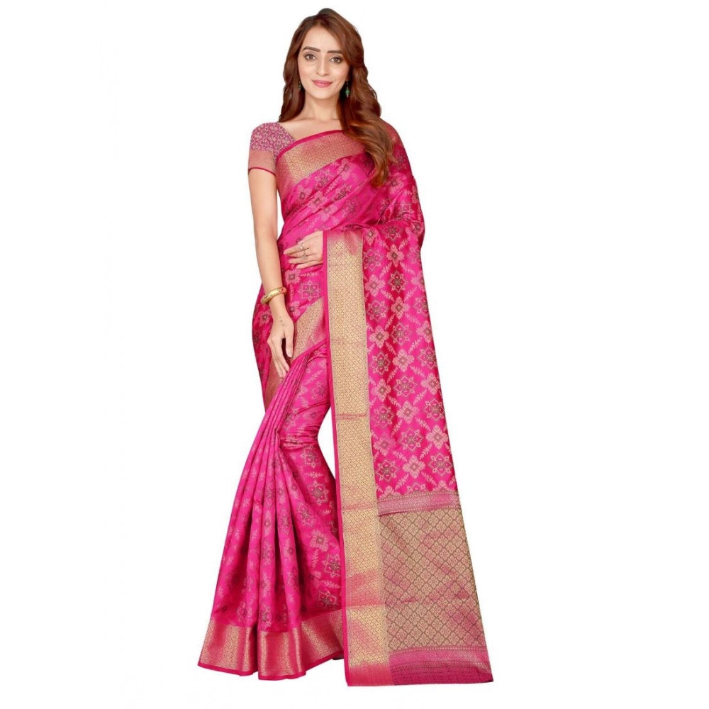 Kanjivaram Silk Saree with Blouse