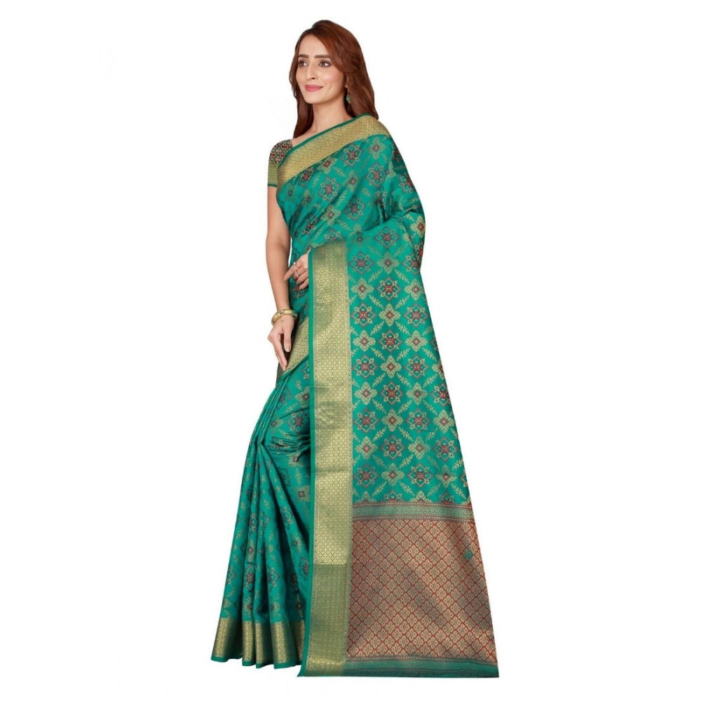 Ranili Kanjivaram Silk Saree With Blouse