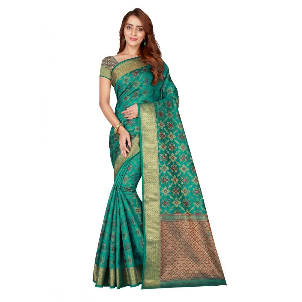 Kanjivaram Silk Saree with Blouse