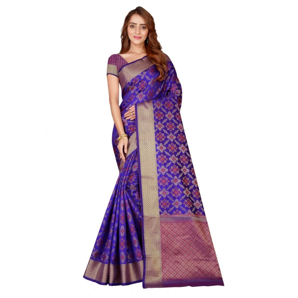 Kanjivaram Silk Saree with Blouse