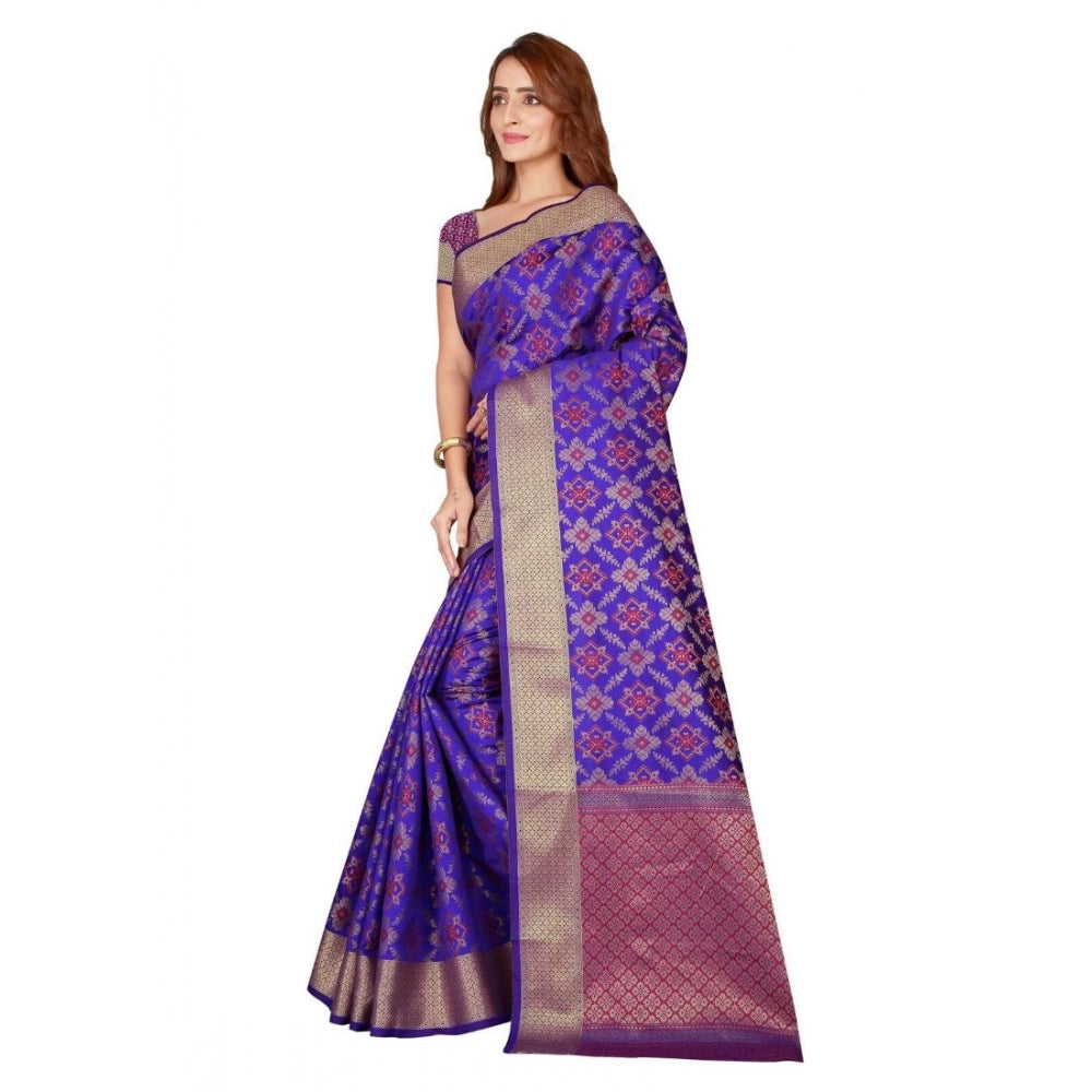 Kanjivaram Silk Saree with Blouse