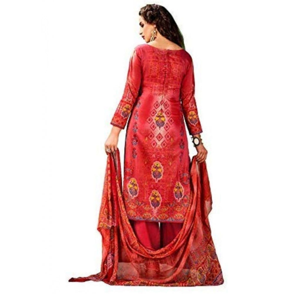 Cotton Unstitched Salwar-Suit Material With Dupatta