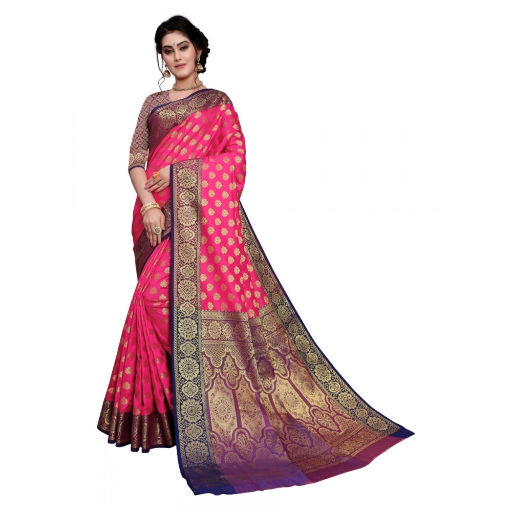 Ranili Sana Silk Jacquard Saree With Blouse