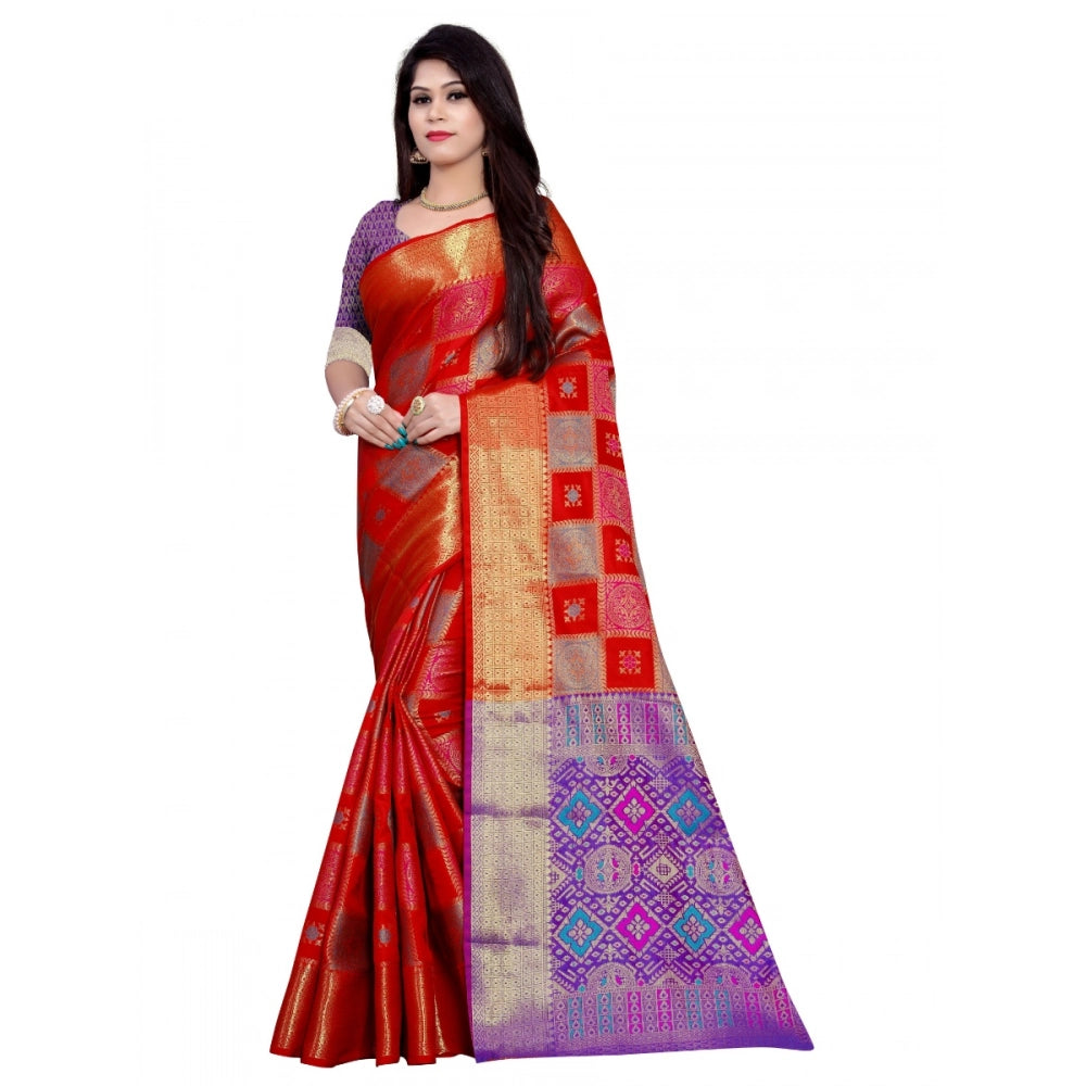 Ranili Banarasi Silk Saree With Blouse