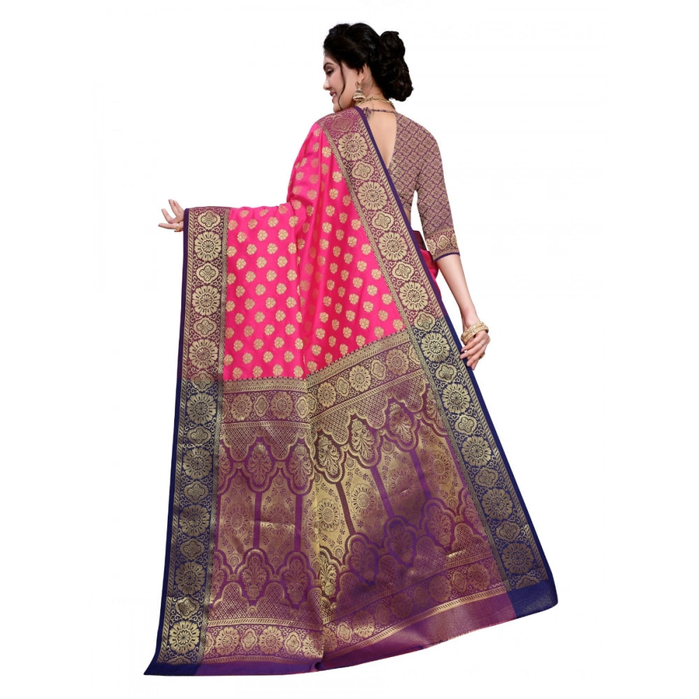 Ranili Sana Silk Jacquard Saree With Blouse