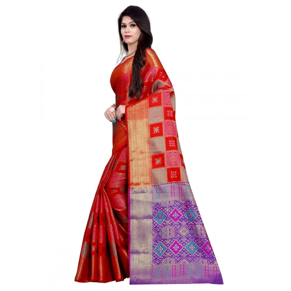 Ranili Banarasi Silk Saree With Blouse