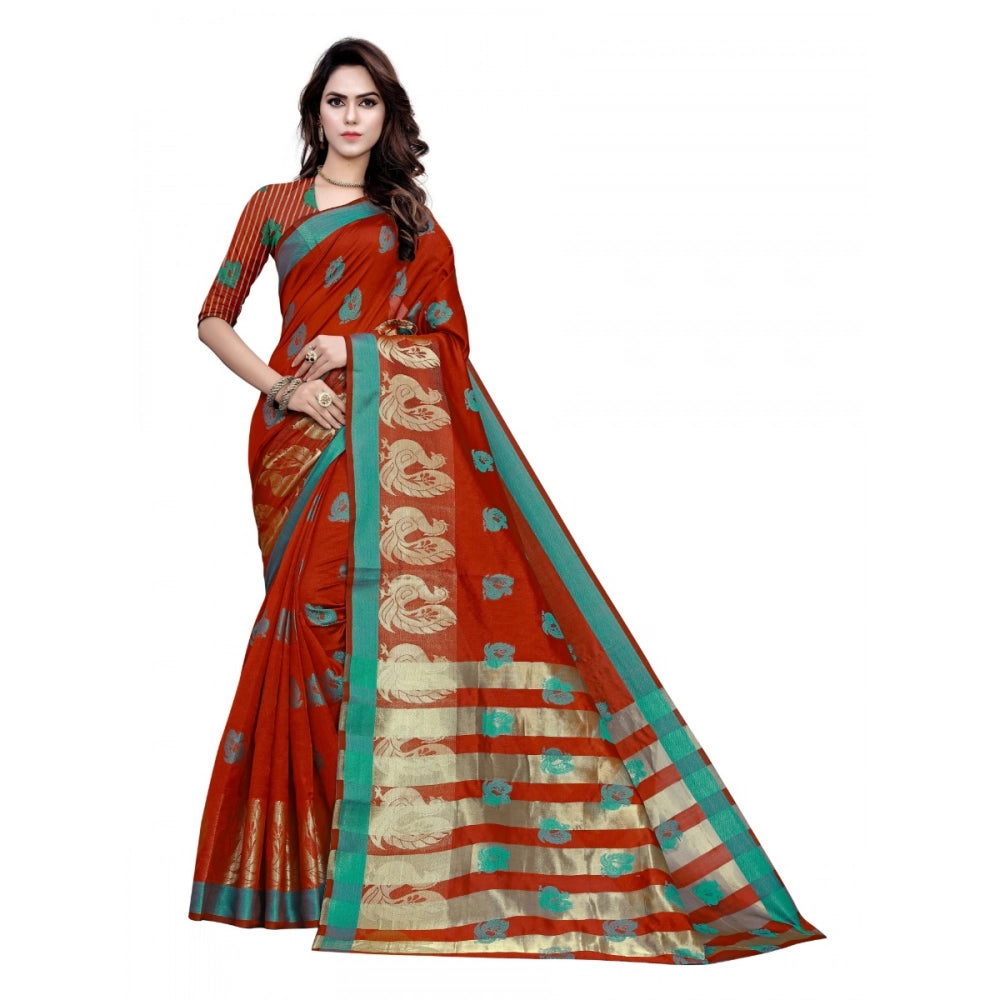 Ranili Art Silk, Jacqaurd Saree With Blouse