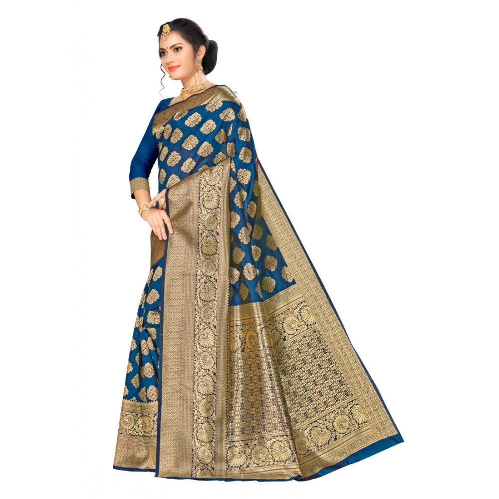 Banarasi silk Saree with Blouse