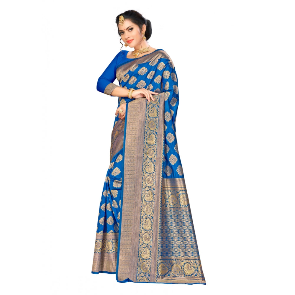 Banarasi silk Saree with Blouse