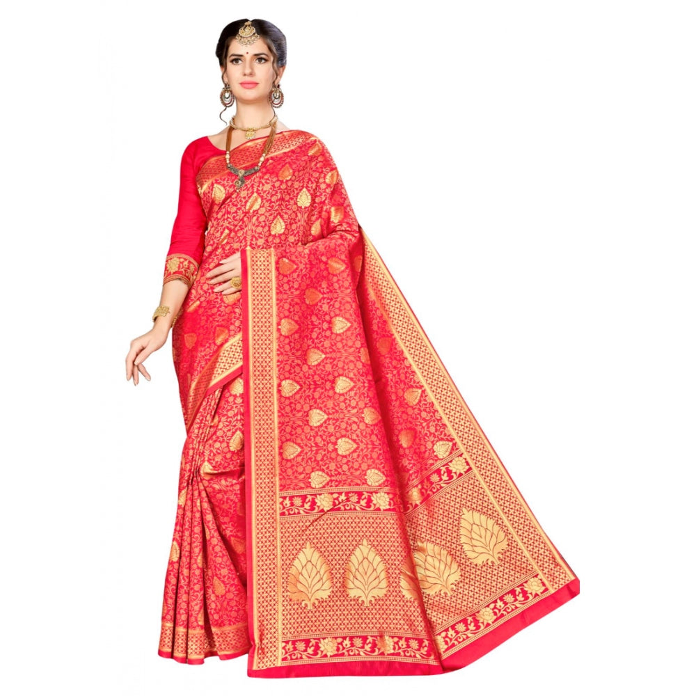 Banarasi silk Saree with Blouse