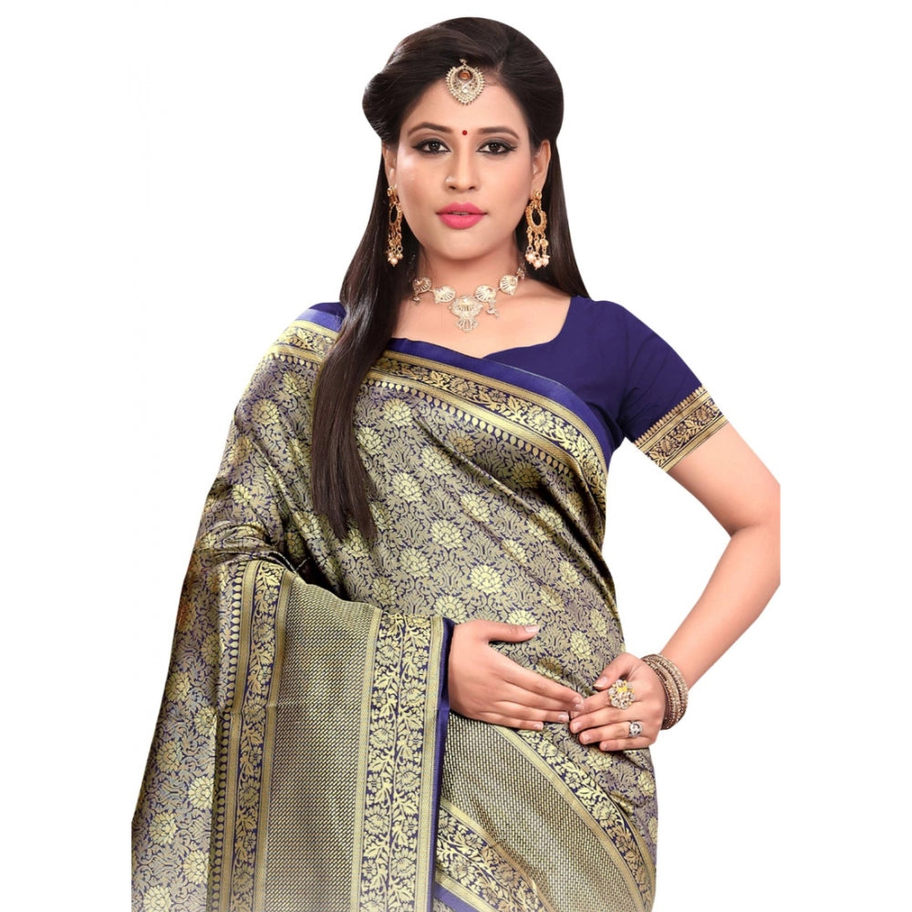 Banarasi silk Saree with Blouse