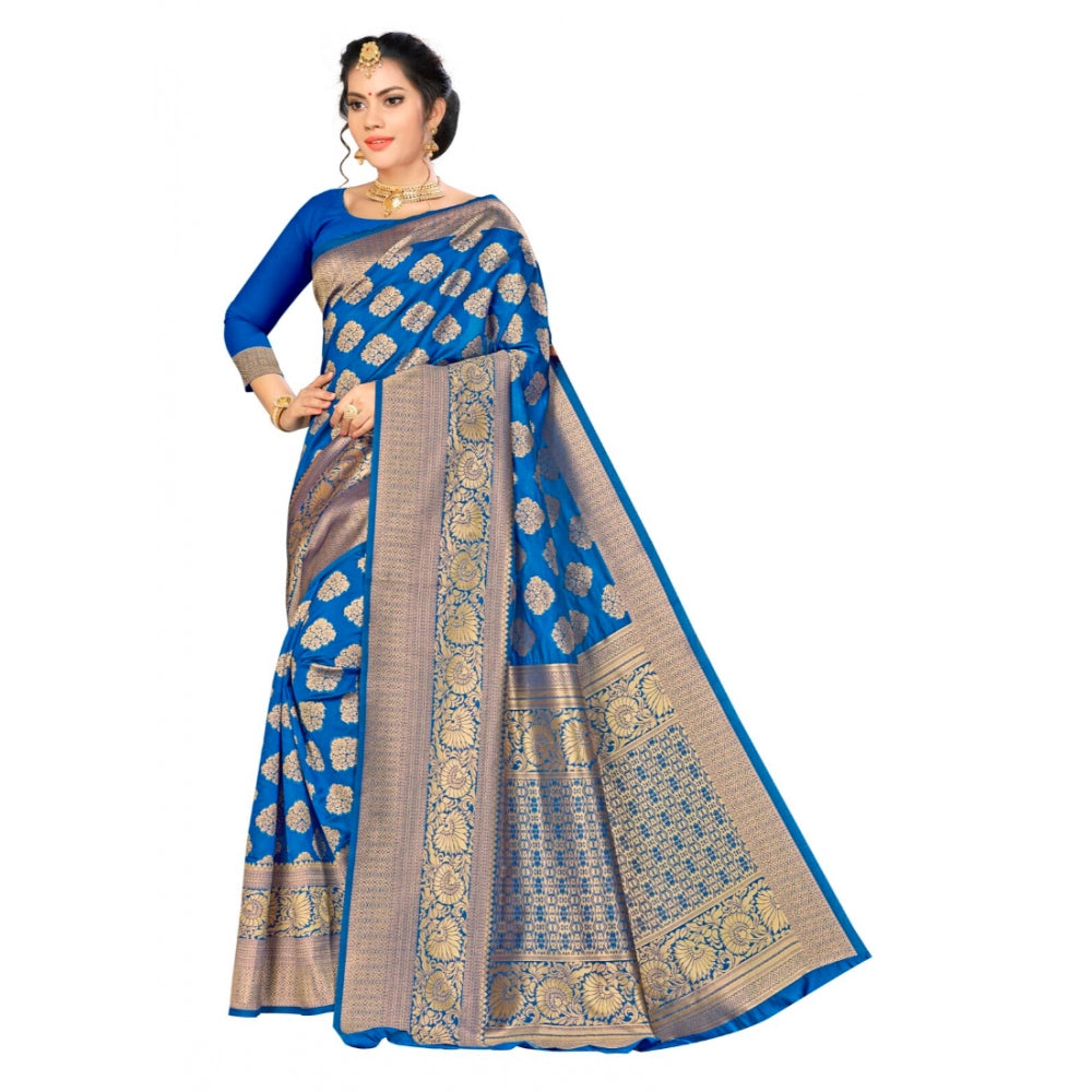 Banarasi silk Saree with Blouse