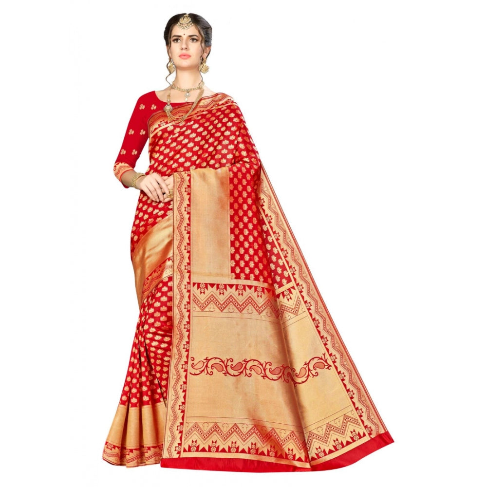 Banarasi silk Saree with Blouse