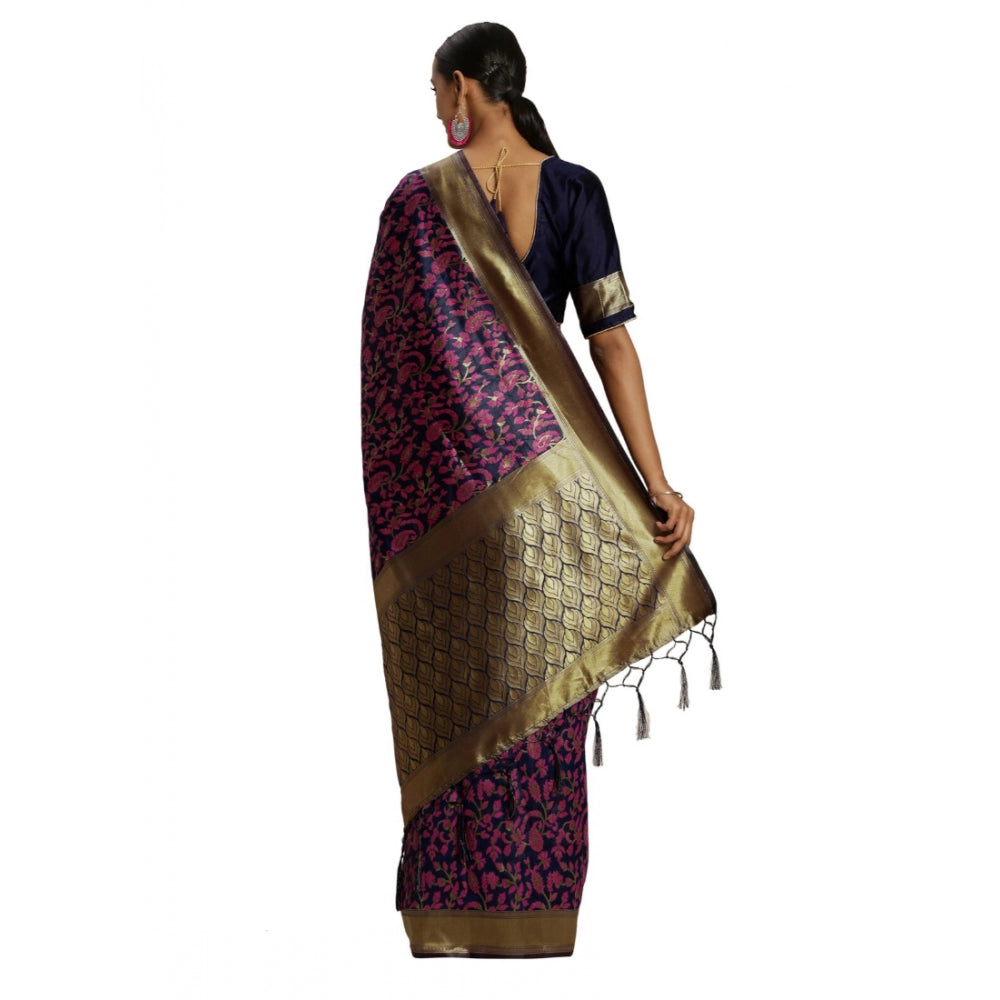 Banarasi silk Saree with Blouse