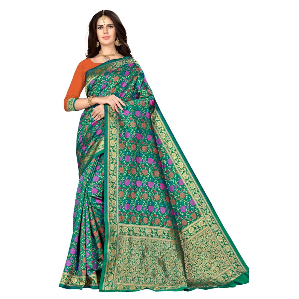 Ranili Banarasi Silk Saree With Blouse