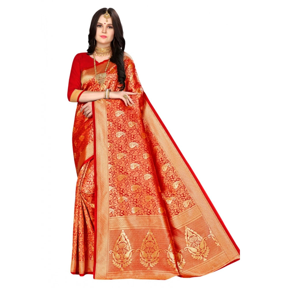 Banarasi silk Saree with Blouse