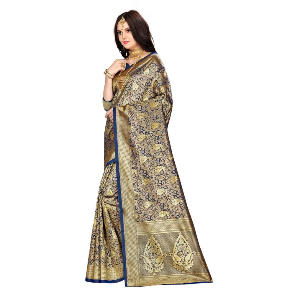 Banarasi silk Saree with Blouse