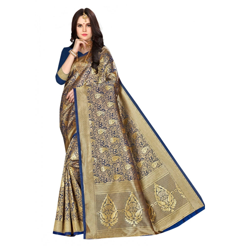 Banarasi silk Saree with Blouse