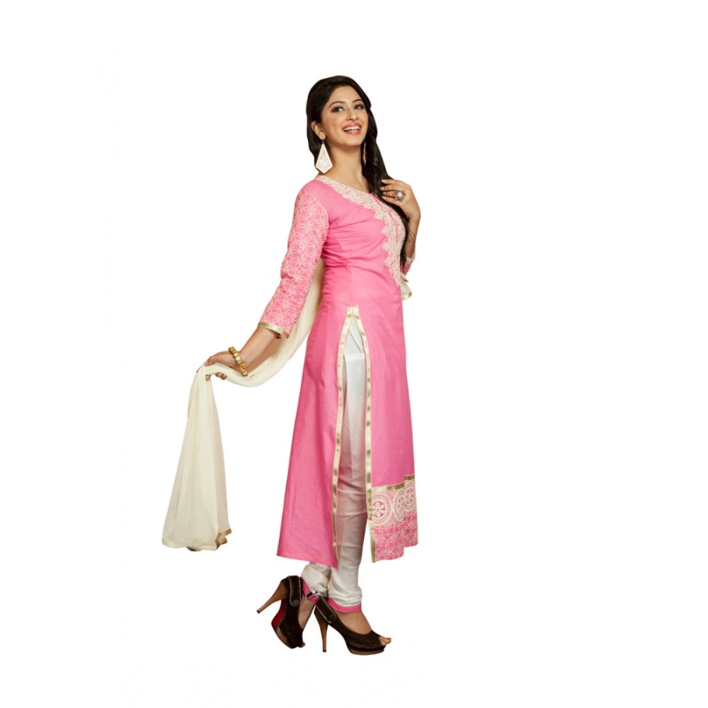 Georgette Unstitched Salwar Suit-Material With Dupatta