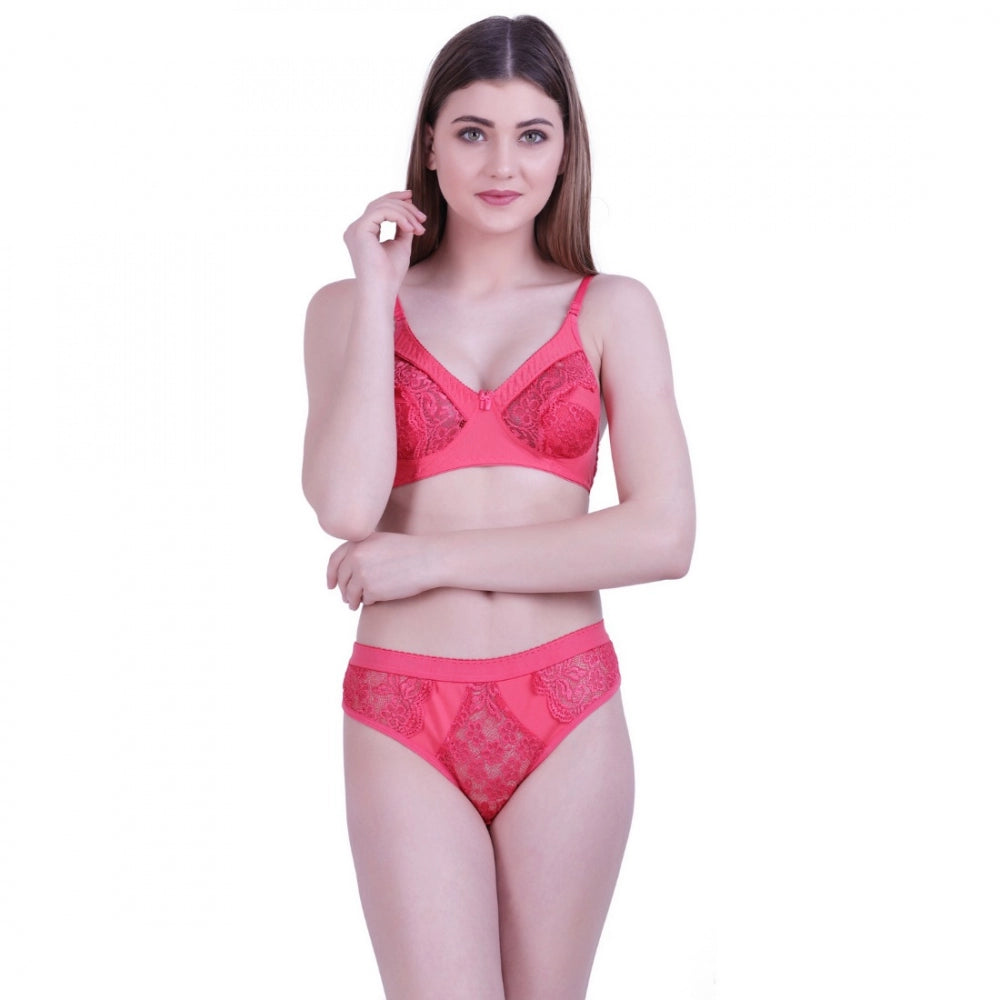 Cotton Bra And Panty Set