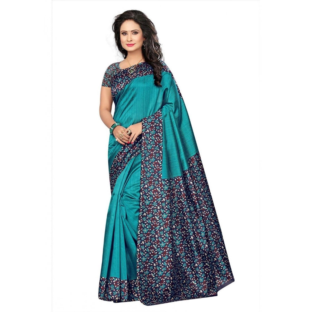 Art Silk Saree With Blouse