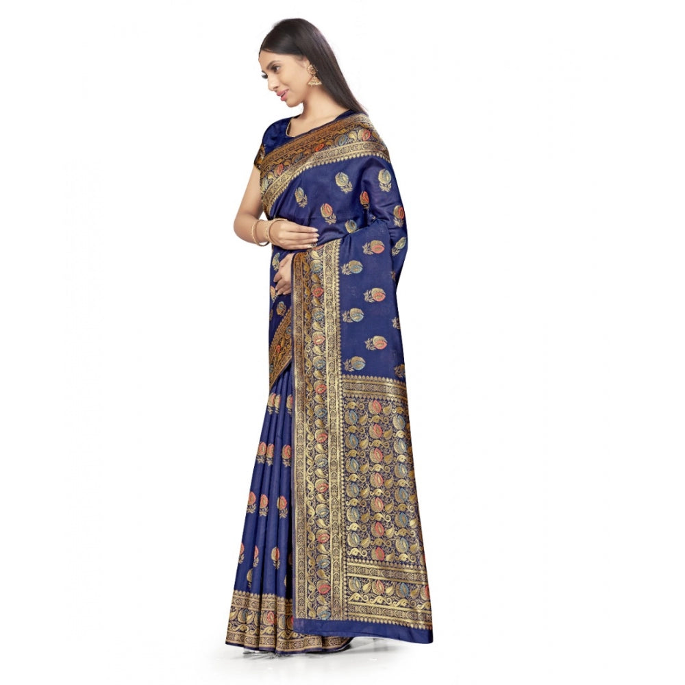 Banarasi Silk Saree With Blouse