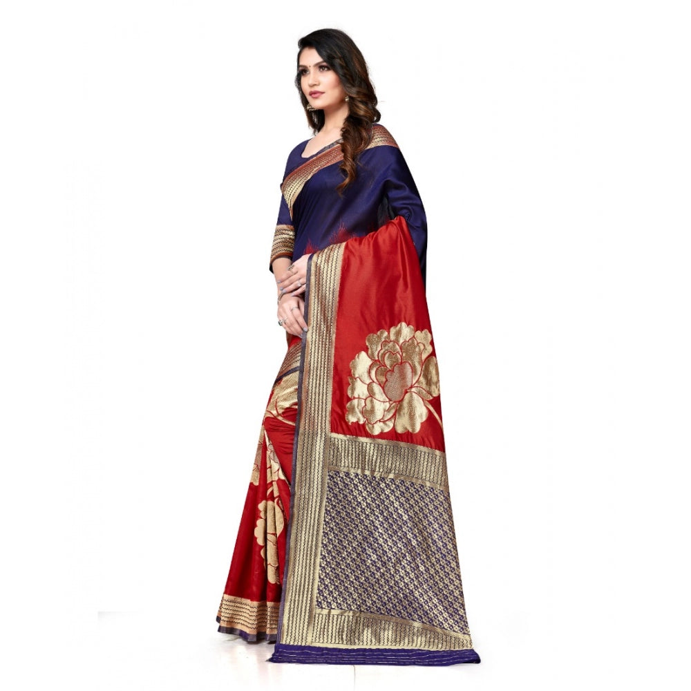 Banarasi Silk Saree With Blouse