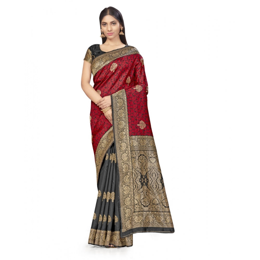 Banarasi Silk Saree With Blouse