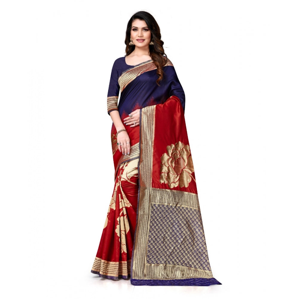 Banarasi Silk Saree With Blouse