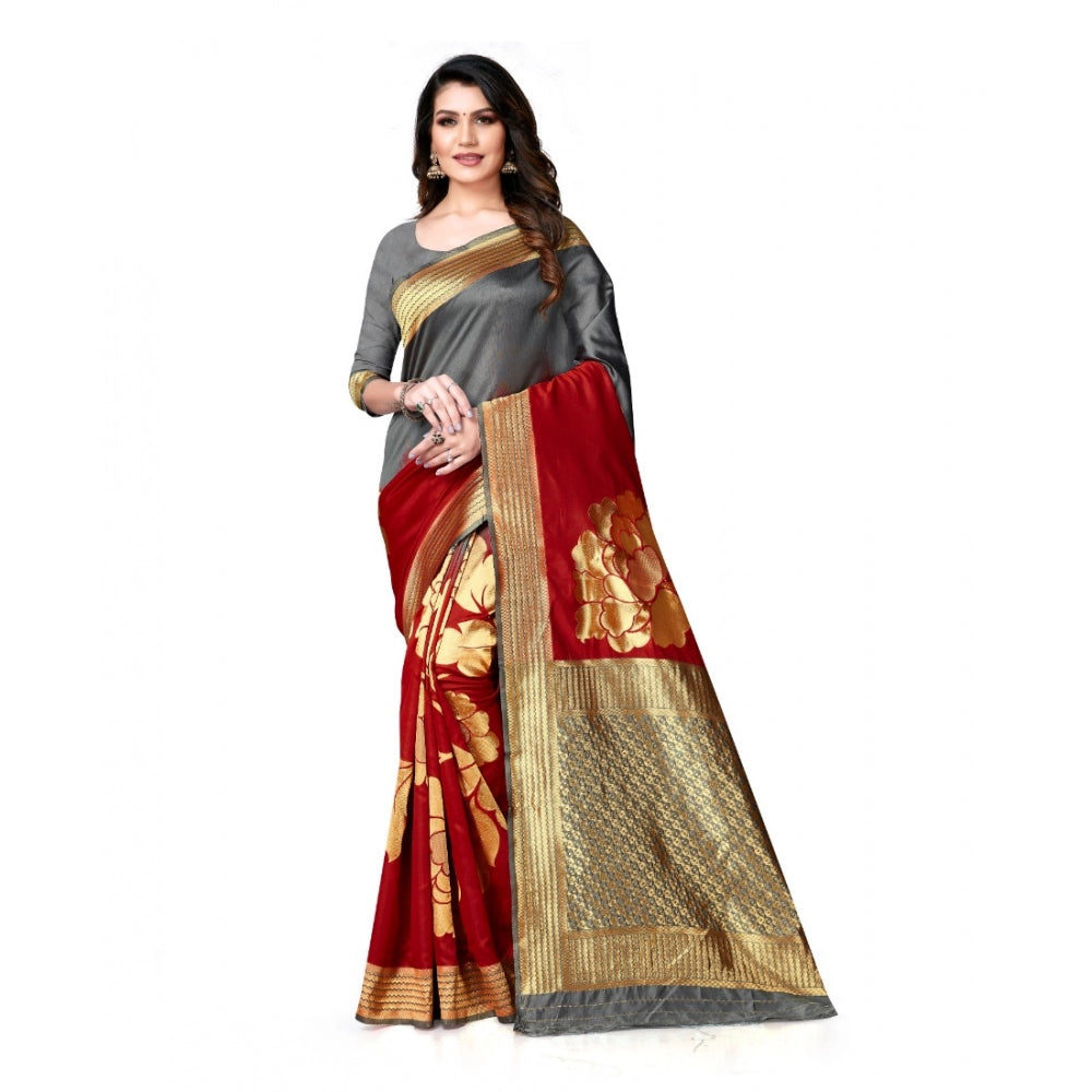 Banarasi Silk Saree With Blouse