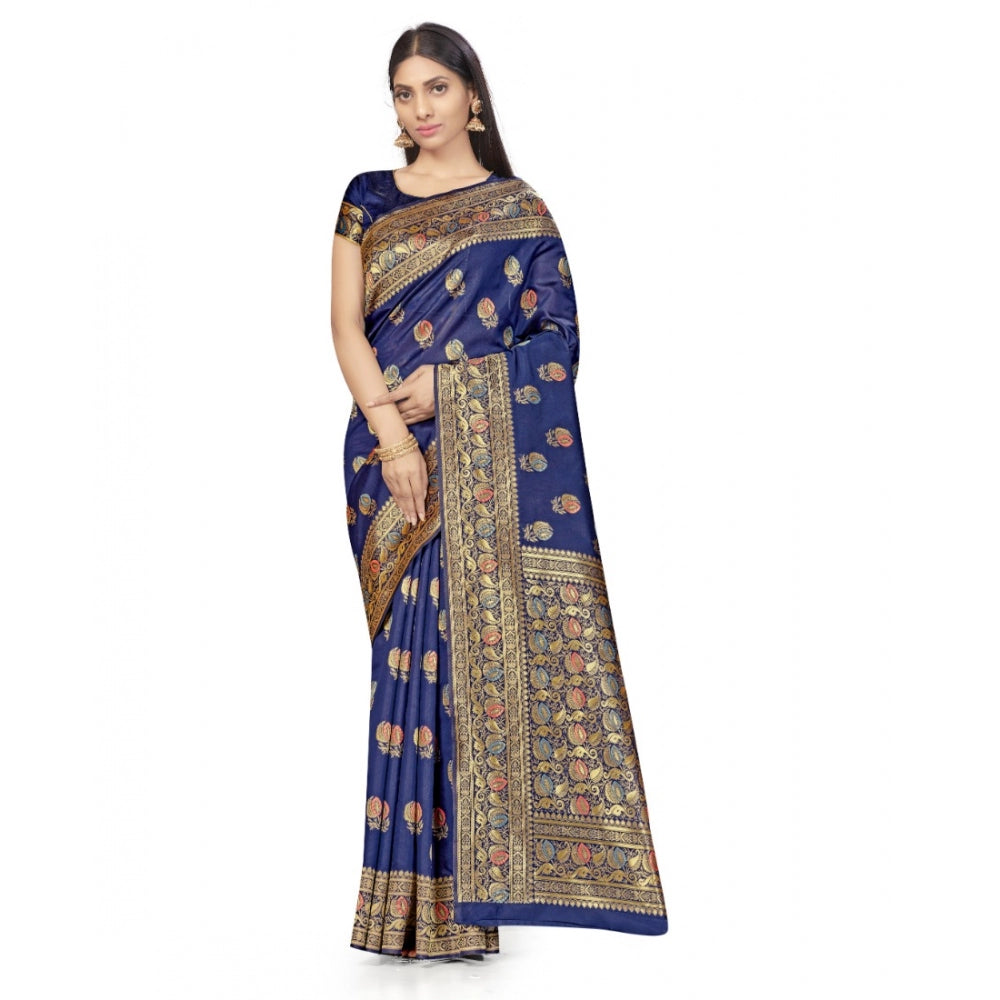 Banarasi Silk Saree With Blouse