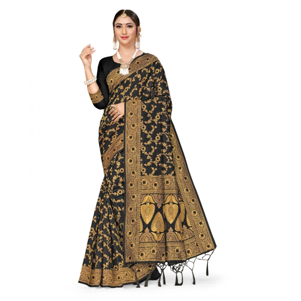 Banarasi Silk Saree With Blouse