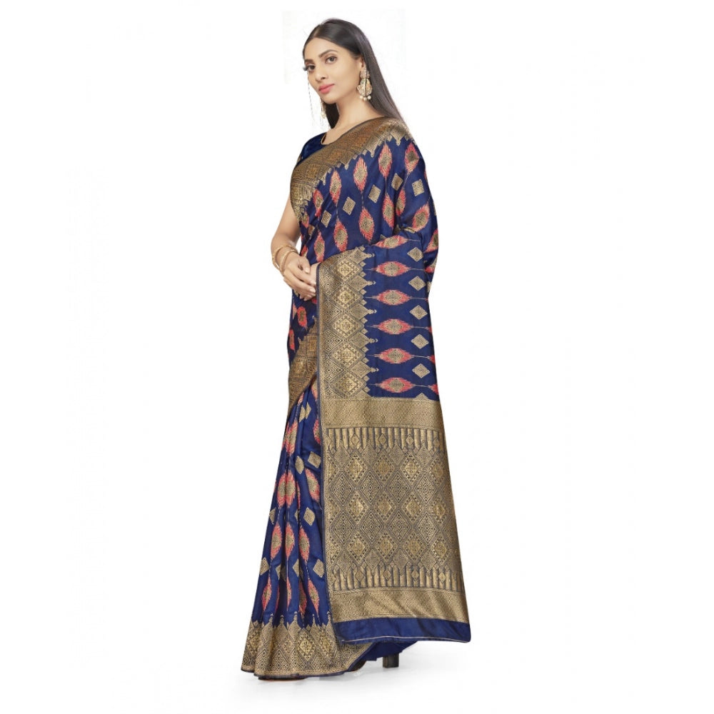 Banarasi Silk Saree With Blouse