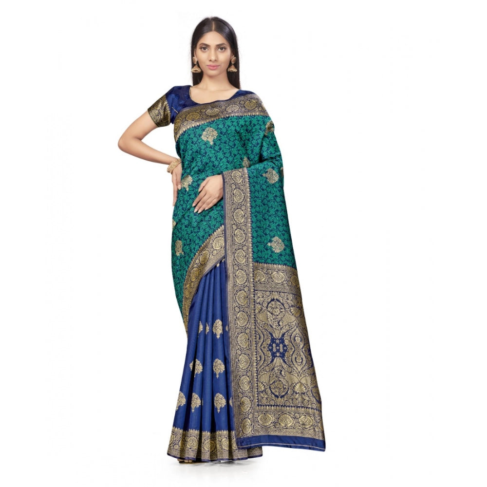 Banarasi Silk Saree With Blouse