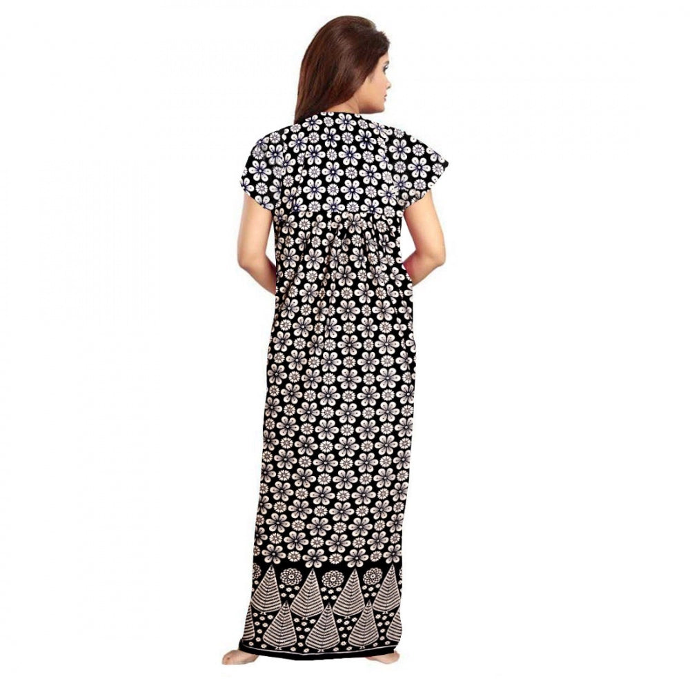 Cotton Printed Maxi Nighty