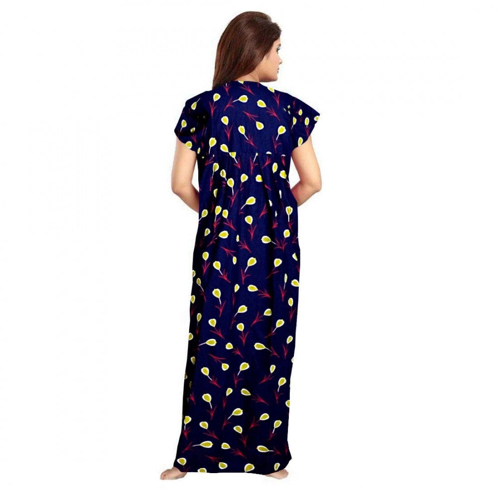 Cotton Printed Maxi Nighty