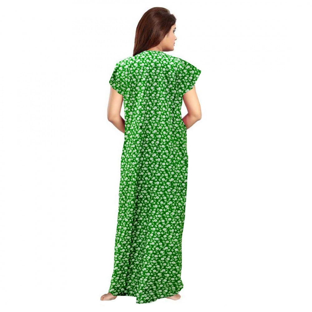 Cotton Printed Maxi Nighty