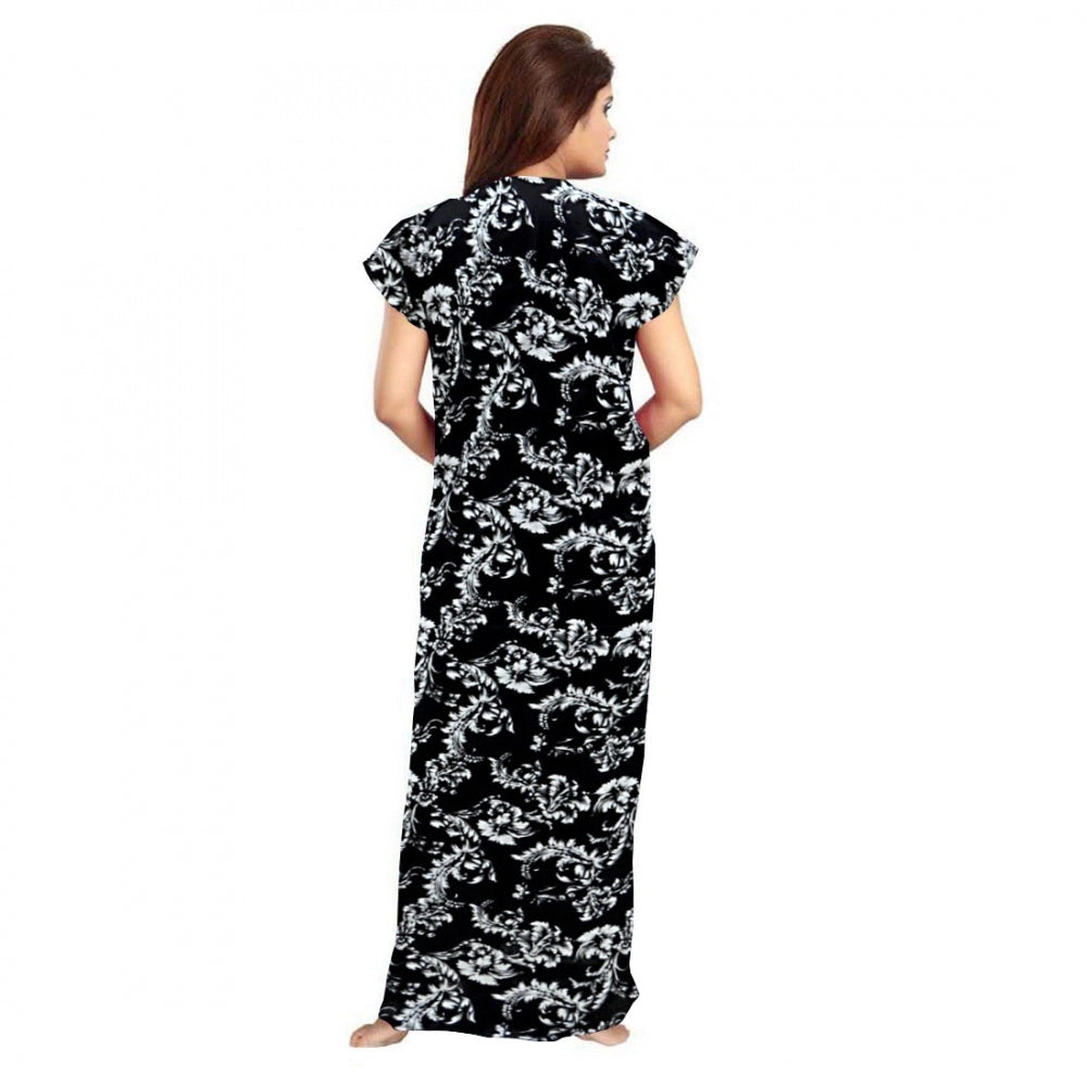 Cotton Printed Maxi Nighty