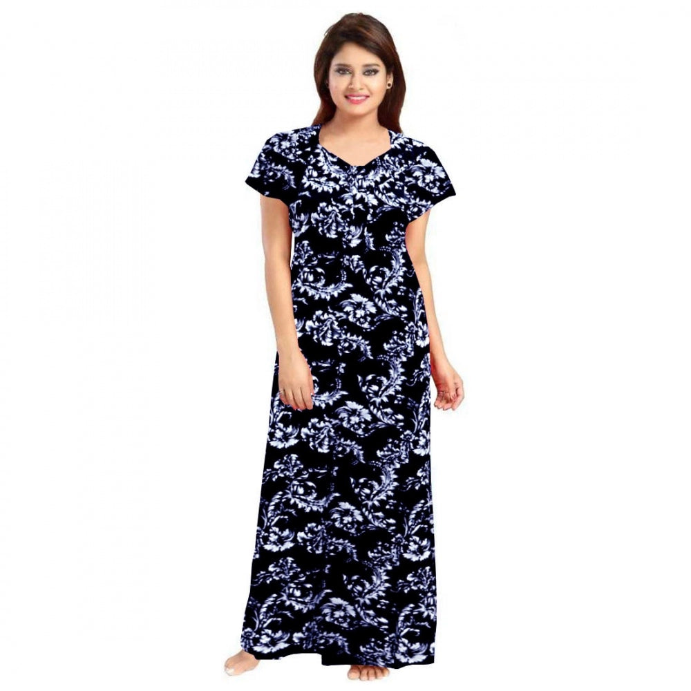 Cotton Printed Maxi Nighty