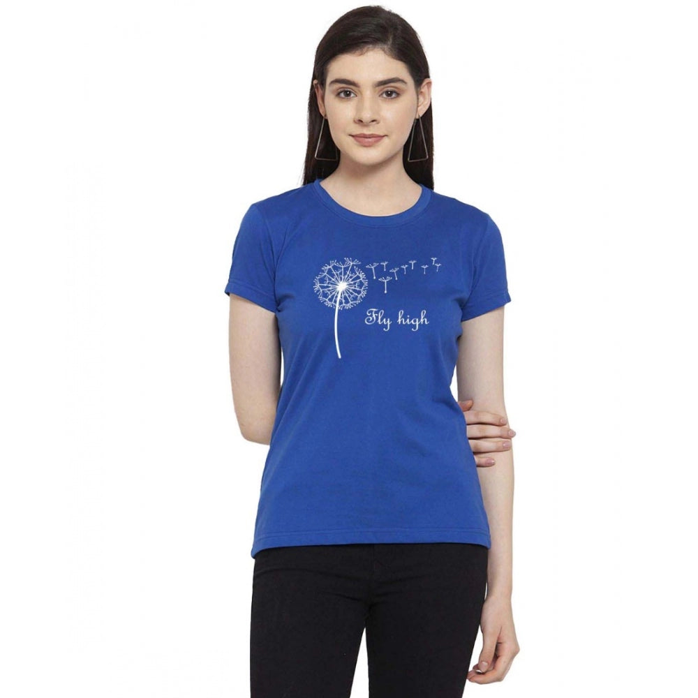 Cotton Blend Fly High Printed T-Shirt