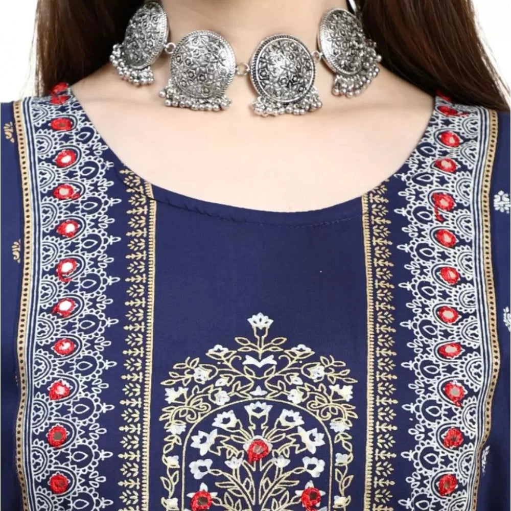 Printed Embroidery Kurti