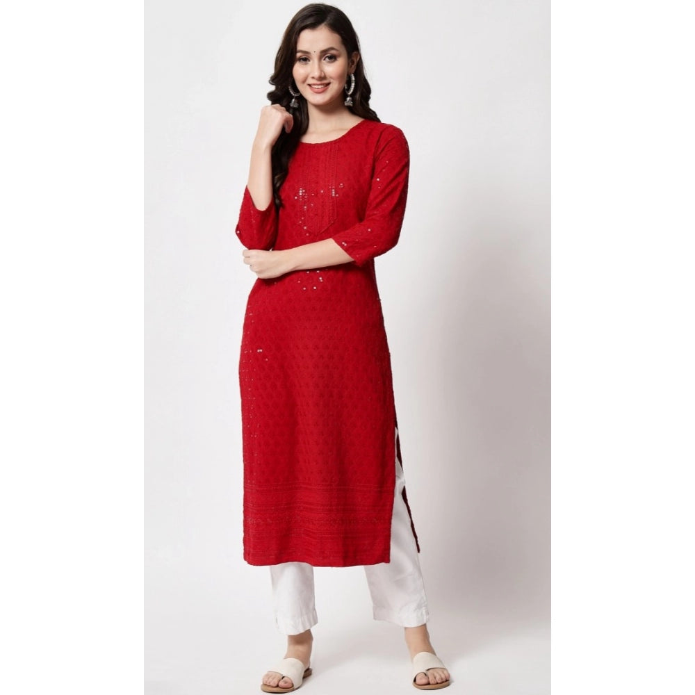 Embroidery With Sequence Kurti