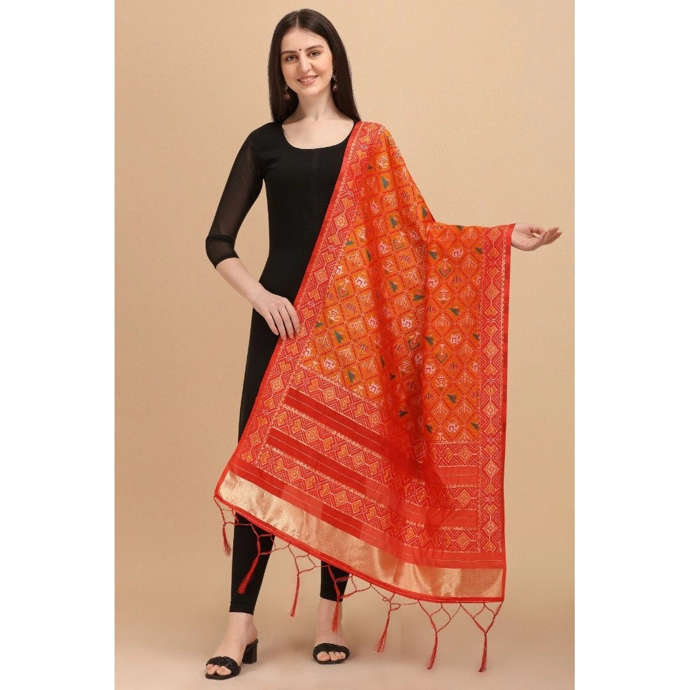 Silk Pure Zari weaving  Duppatta