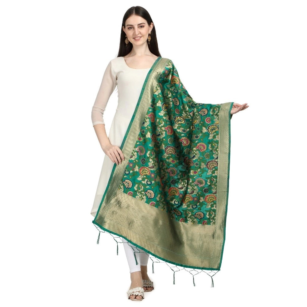 Silk Pure Zari weaving Duppatta