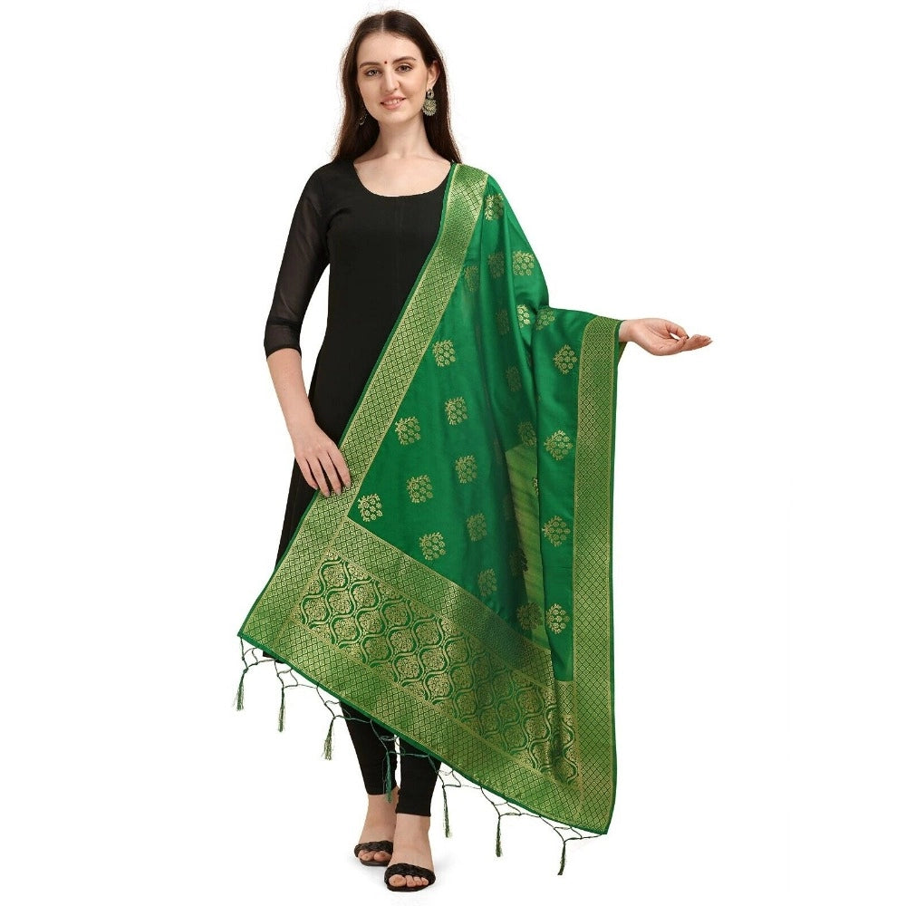 Silk Pure Zari weaving Duppatta