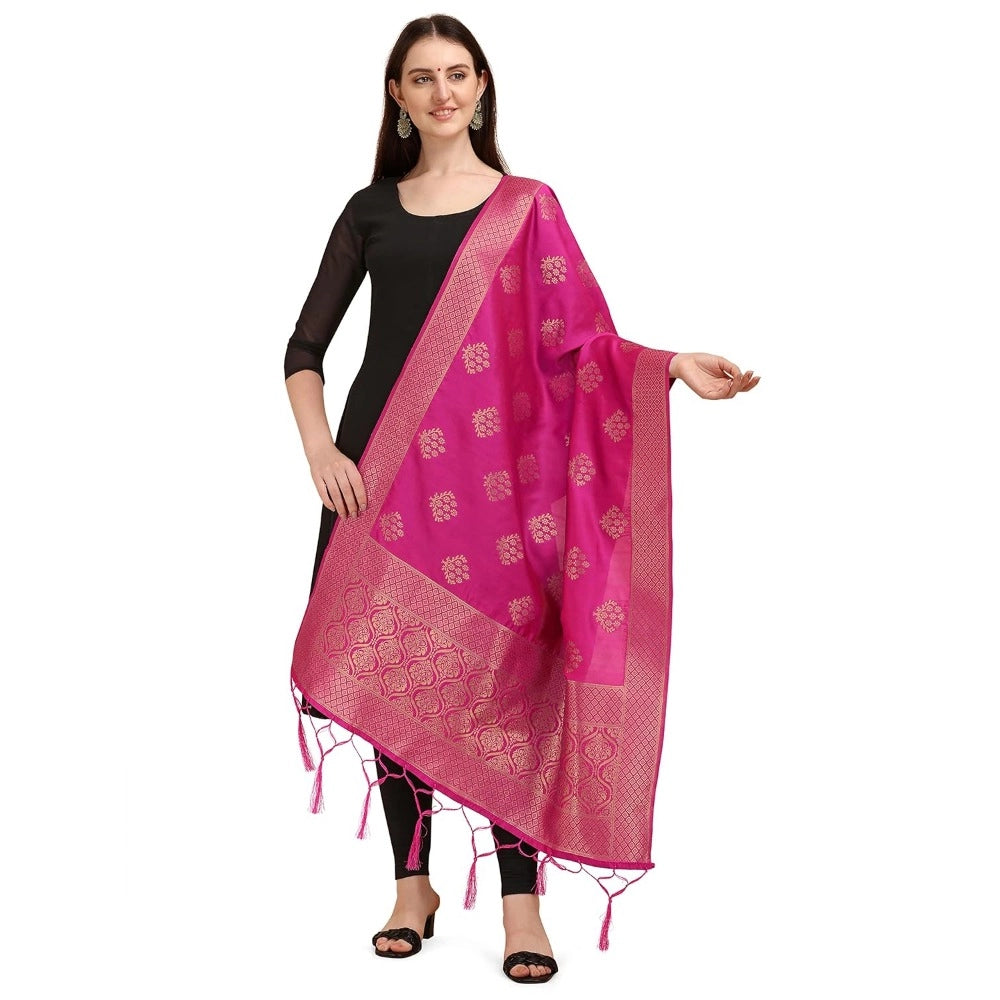 Silk Pure Zari weaving Duppatta