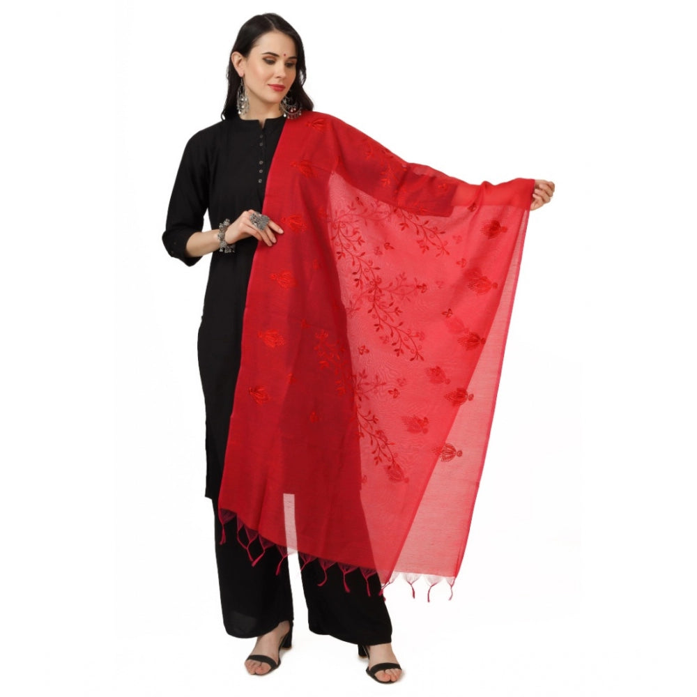 Cotton Embroidered Dupatta